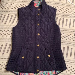 Navy blue Lilly Pulitzer vest